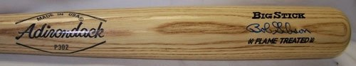 Bob Gibson Autographed/Hand Signed Adirondack Bat