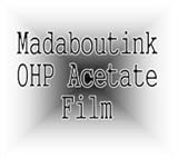 A3 OHP Acetate Transparency Film For Laser Printers & Copiers 20 Sheets