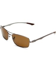 Ray-Ban Mens RB8309P Polarized Aviator Sunglasses by Ray-Ban