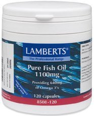 Lamberts Pure Fish Oil 1100mg - 120 Caps