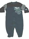 NFL Team Newborn Baby Gerber Snap Front Sleep 'N Play Sleepers (0-3 Months, Philadelphia Eagles)