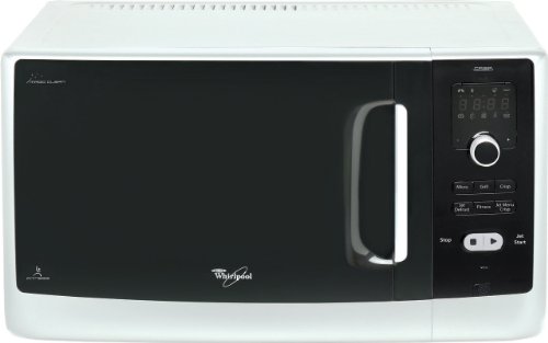 Whirlpool VT 296 WH Mikrowelle / 800 Watt / Grill 1000 Watt / 24 L / Dampfgarfunktion / Crisp-System / wei&szlig;