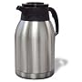 Brewmatic 64oz Thermal Coffee Carafe - Medium (Brushed Stainless Steel) (10" H x 5.25" Diameter)