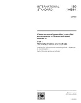 ISO 14698-1:2003, Cleanrooms and associated controlled environments -- Biocontamination control -- Part 1: General principles and methods