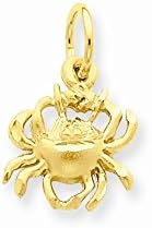 14k Cancer Zodiac Charm