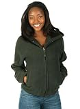 Women's Zip-Front Hooded Polar Fleece Jacket