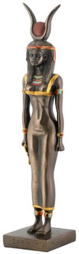Egyptian Bronze Isis - Collectible Egypt Statue Figurine Sculpture 6503