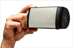 The OontZ with White Grille by Cambridge SoundWorks