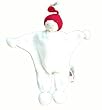 Sckoon Organic Cotton Red Cap Soft Baby Flat Doll (stuffing is organic too!)