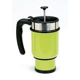 Planetary Design Double Shot Travel French Press Mug Wasabi