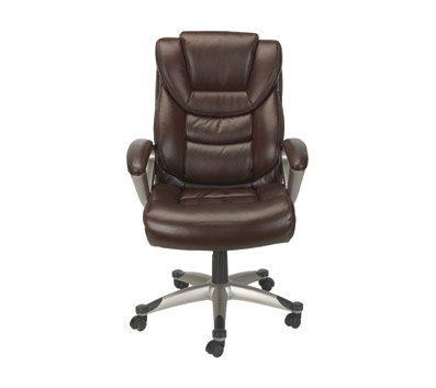Serta Executive High-Back Chair, Brown