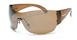 New Lightweight Oval Frame Plastic Metal Sunglasses with 100% UV Protection Lenses
