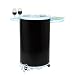 The Entertainer Refrigerator / Party Cooler - Premium Style: Premium Black