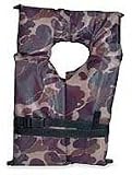 Kent Foam Type II Life Vest Size Adult Color Camoflage