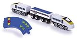 Review HSL  / Electric train with remote control for wooden railways (Brio Compatible)