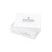 Crazy2Shop 14K White Gold Princess Cut 5mm Simulated Diamond Post with Friction Back Prong Setting Stud Earrings, 2 Carat