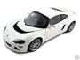 Lotus Europa S Diecast Car Model 1/18 White Die Cast Car by Autoart