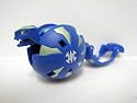 Bakugan Battle Brawlers - Loose Figure - RATTLEOID (Aquos - Blue)