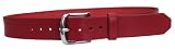 Handmade'n Leather Red Leather Belt