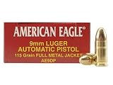 9mm Luger 115 Grain FMJ/50