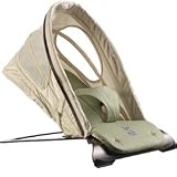 Babys World Bouncer-color:Vanilla/Sage Espresso
