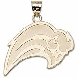 Buffalo Sabres 1 1/2 Buffalo Logo Giant Pendant - Gold Plated Jewelry