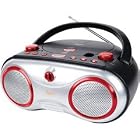 Click here to buy JWIN PORTABLE CD PLAYER W AM FM RADIO RED NIC by jWIN.
