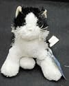Ganz Webkinz Lil Kinz Plush Black and White Cat