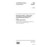 ISO 5349-1:2001, Mechanical vibration -- Measurement and evaluation of human exposure to hand-transmitted vibration -- Part 1: General requirements