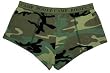 Womens Woodland ''Booty Camp'' Booty Shorts