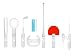 CTA 9-in 1 Sports Kit for Wii - game controller attachment kit