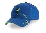 Browning Swipe Buckmark Cap Royal/Lime Md: 308315651