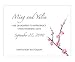 Cherry Blossom Save the Date Card (Minimum Qty.24)