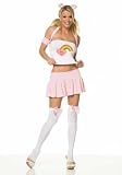 Sexy Cute Nylon Over The Knee With Bow by Leg avenue