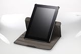 MoKo(TM) Premium Quality Slim-Fit 360 Degree Rotating Folio Cover Case With Multi-Angle Vertical and Horizontal Stand for Asus Eee Pad Transformer Prime TF201 10.1-Inch Android Tablet, BLACK