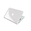 GMYLE (R) Transparent Clear Crystal See Thru Hard Shell Clip Snap On Case Skin Cover for Apple 13.3" inches Macbook Pro Aluminum Unibody