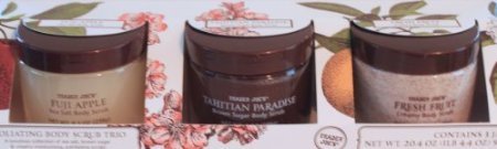 Trader Joe's Exfoliating Body Scrub Trio