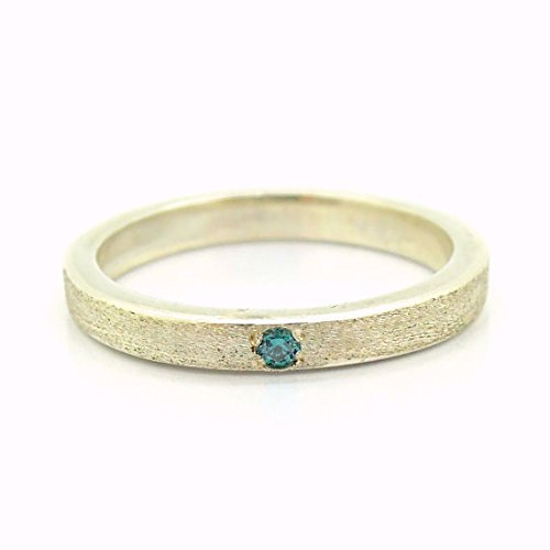 Blue diamond engagement rings amazon