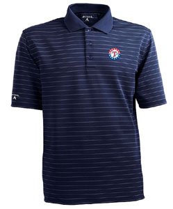 Texas Rangers Elevate Striped Polo Shirt - X-Large