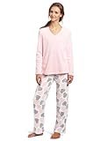 Of the Moment Women's Heart Print Pajama Set