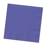 Purple Paper Dinner Napkins 3 Ply 24 pc