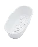 Elkay SC1407W Small Plastic Colander, White Finish