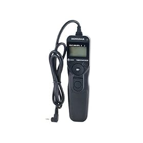 Hongdak RS-60E3 Remote Shutter Release Cord for Canon (Black) + Worldwide free shiping