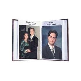 Pioneer Mini Ledger Le' Memo Bound Photo Album, Solid Hunter Green Color Covers with Gold Accents, Holds 50 5x7 Photos, 1 Per Page.