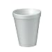 Dart 12J12 12 oz Capacity, 3.5" Top and 2.1" Bottom Diameter, 4.4" Height, White Insulated Foam Cup (40 Packs of 25)