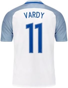 Vardy #9 Club &amp; International Kits Adult "Jersey &amp; Short" (S, 2016 "International Home Jersey")