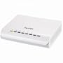ZyXEL PLA470 200 Mbps Powerline HomePlug AV Desktop Adapter with Built-In 4-Port 10/100 Fast Ethernet Switch
