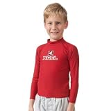 XCel Longsleeve Boys Rashguard for Swimming and Sun Protection