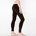 American Apparel - Cotton Spandex Jersey Legging, Brown, L
