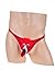 Sexy Men Red Eagle Animal Bird Pouch G-string Thong T-back Underwear Underpants